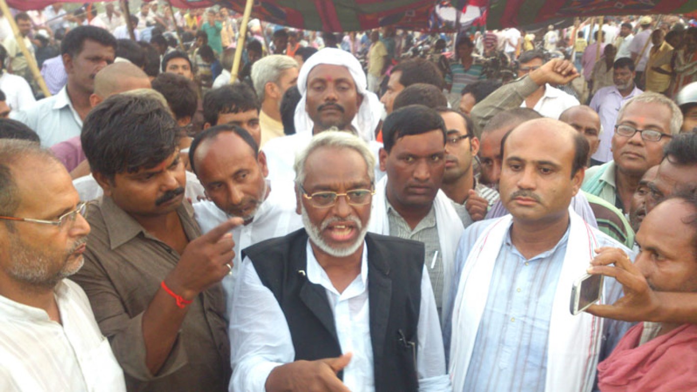 Rajendra Mahato injured in clash in Jogbani